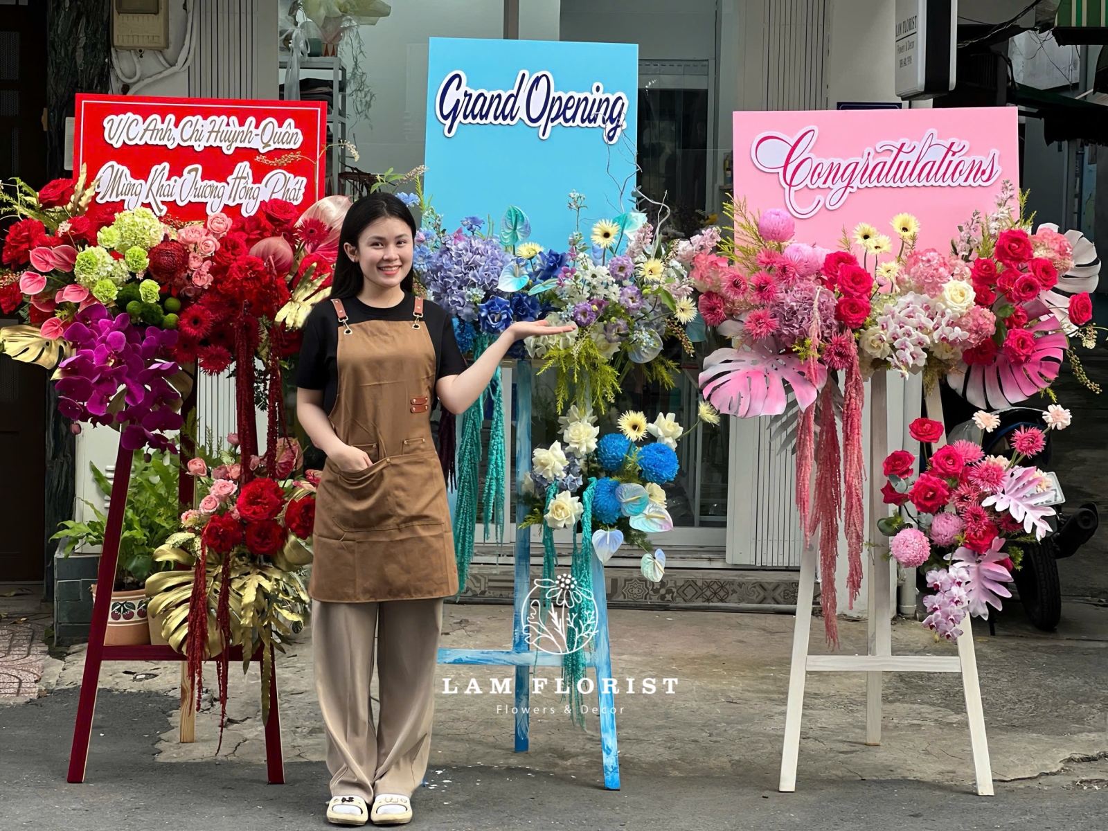 Hoa tươi theo trend – Mẫu mới mỗi ngày – Thiết kế độc quyền tại LAM Florist