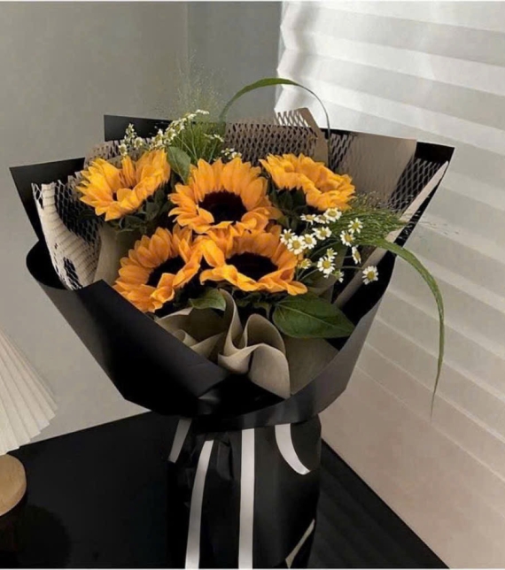 Bó hướng dương  "Nắng Trong Tim"