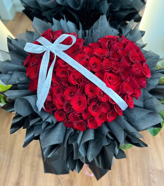 Trái Tim Vĩnh Cửu - Bó hồng đỏ 99 bông đẳng cấp