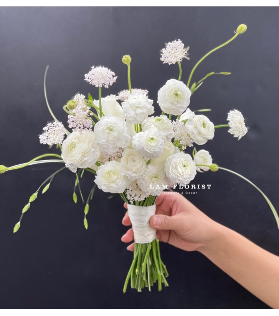 Hoa Cô Dâu “Tinh Khôi” – Mao Lương Mix Thuý Châu