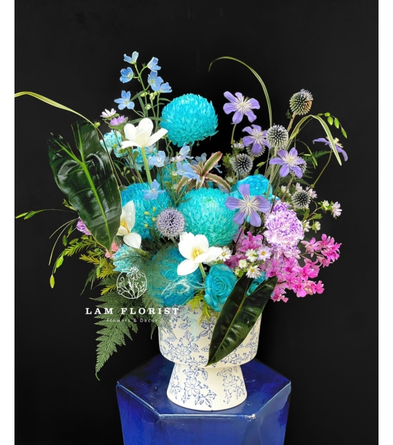 BIỂN MÊNH MÔNG- BÌNH HOA CAO CẤP