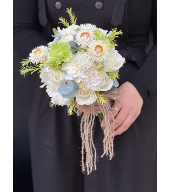 NGUYỆN ƯỚC VĨNH HẰNG - BÓ HOA CÔ DÂU DÁNG TRÒN