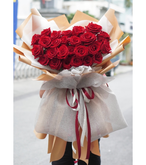 “Trái Tim Vĩnh Cửu – Hồng Ecuador Nhập Khẩu”