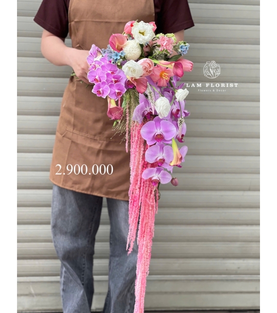 Rose Quartz Waterfall – Dòng Chảy Thạch Anh Hồng