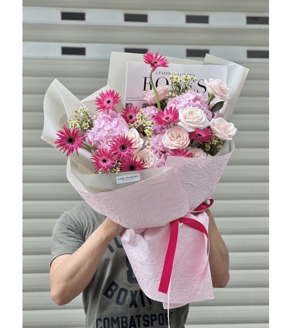 Bó hoa Pink Power