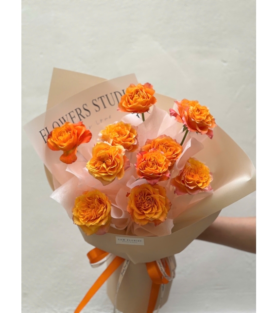 Bó 10 cành hồng Free Spirit