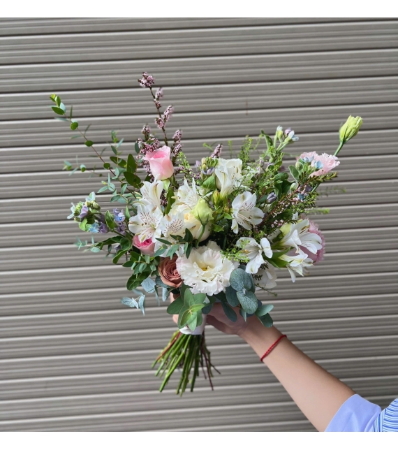 Hoa cưới mix tự nhiên 02