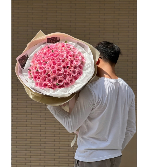 Hoa hồng Lạc thần 99 bông