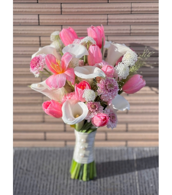 Hoa cưới Tulip & Calla Lily nhập khẩu