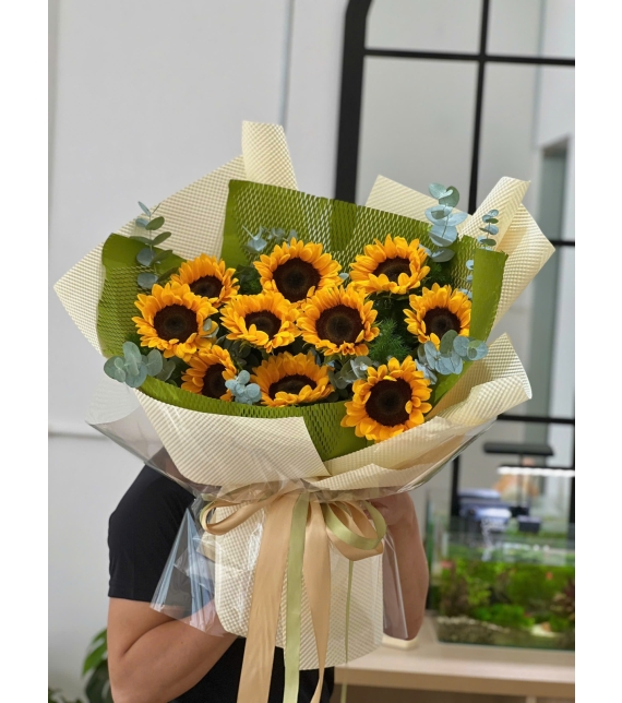 Hoa Hướng Dương 10 cành