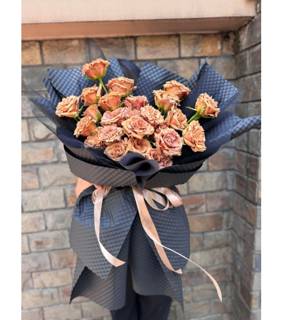 Bó hoa Toffee nhập khẩu sang trọng